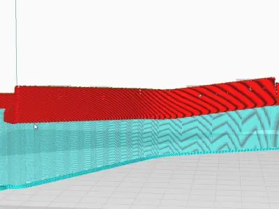Yamaha Super Tenere XT1200Z hand guard extender -  version 35mm 3D print model