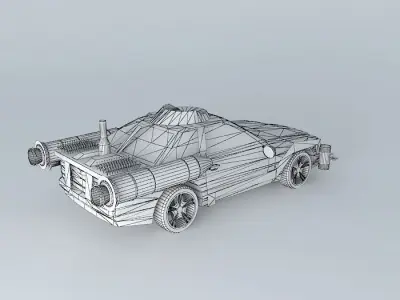 My ambitious Mercedes Benz Time Machine Free 3D model
