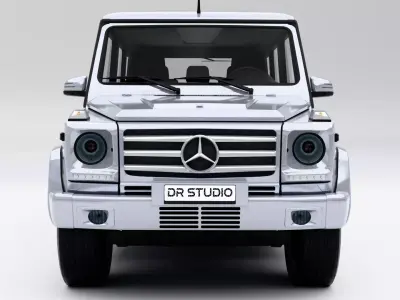 Mercedes Benz G-class G 550 2013 Low-poly 3D model