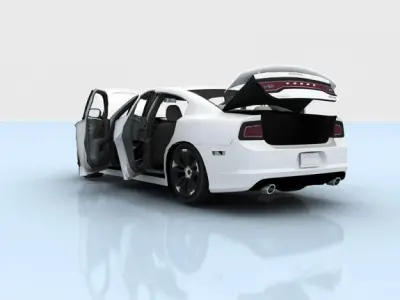 Dodge Charger SRT8 2012 3D model
