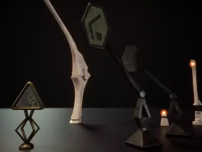 building 15 Low-poly 3D model