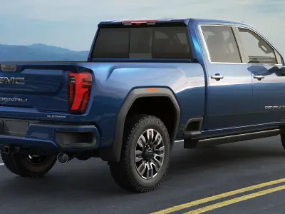 Pick-up Sierra Denali 2500HD Ultimate  2024 3D model