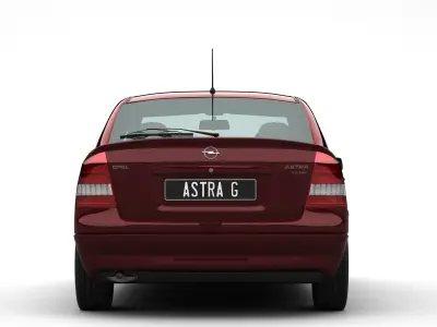 Opel Astra G Hatchback 3D model