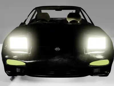 Nissan 180SX 3D model