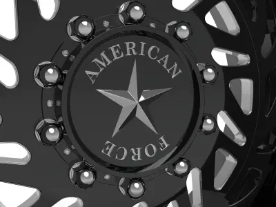 AMERICAN FORCE 6H02 SIEGE SD WHEEL 3D print model