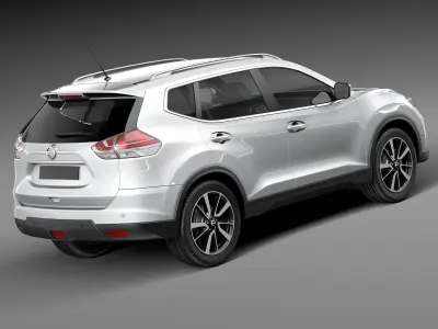 Nissan X-Trail 2014 3D model