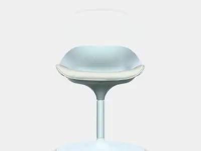 BALTSAR Swivel chair Low-poly 3D model