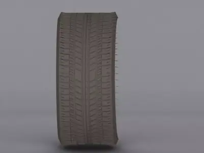 Volk Racing TE37  Low-poly 3D model