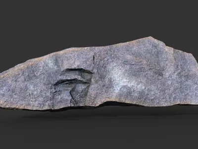 Free Realistic Rock - 250623 Free low-poly 3D model