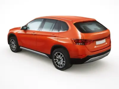 Generic SUV v2 Low-poly 3D model