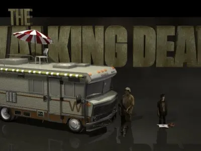 Walking Dead Winnebago Chieftain 3D model