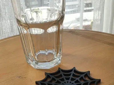 Web Coaster Free 3D print model