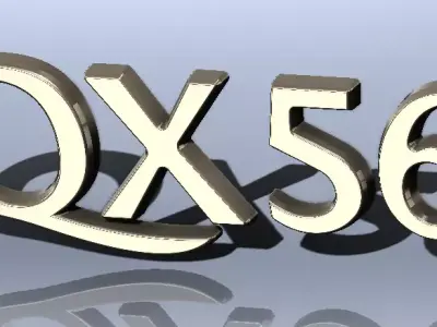 infiniti qx56 3D print model