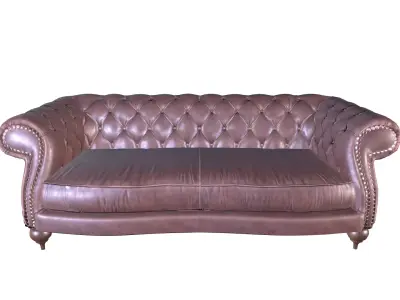 Sofa  DIANA CHESTER Baxter Low-poly model Low-poly 3D model
