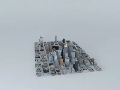 Big City 3D model