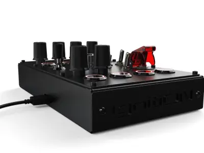 Ignition Controls VR Button Box 3D model