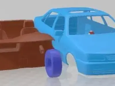 Volkswagen Passat B4 Sedan 1993 Printable Car  3D print model