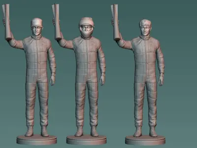 Charles Leclerc 3D print model