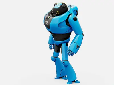 TOY BOT TILO Rigged for Unreal Engine - Unity - MIXAMO 3D model