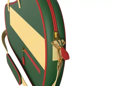 Badminton Bag PBR 3D model