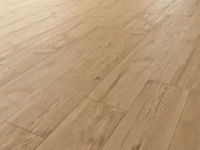 Wood Floor Oak Smok Sanded 3D model