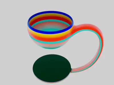 Flower Pot 3D model shop