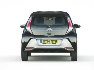 Toyota Aygo 2020 Low-poly 3D model