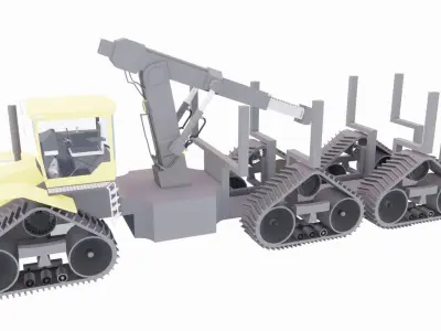 lifting and pulling machines  3D print model