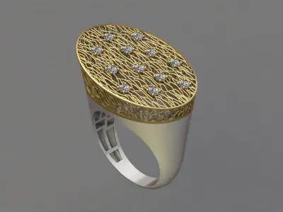 Fusion Ring  3D print model