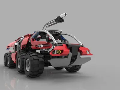 Lego Technic 8454 3D model
