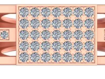 Great of all time simple and elegant design men ring GR-91 3D print model