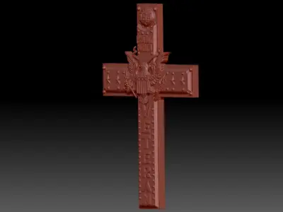 Cross 3D print model 23