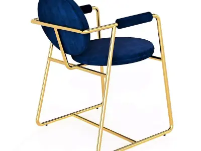 Baxter Gemma Chair 3D model