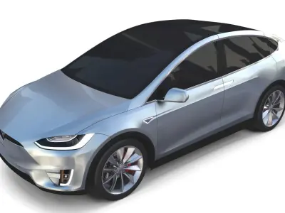 2017 Tesla S-X-3 Collection 3D model