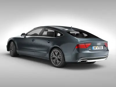 Audi A7 Sportback 2015 3D model