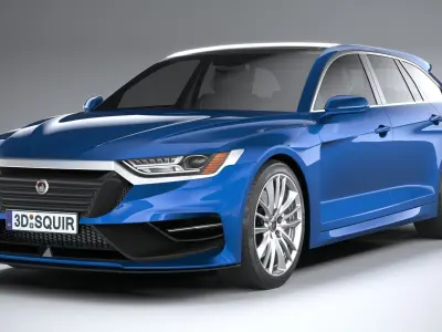 Generic Wagon 2020 3D model