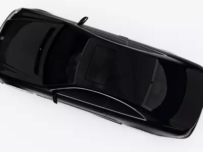 Mercedes-Benz CLK 55 AMG 2003 Low-poly 3D model