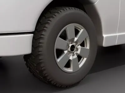 Nissan Caravan E25 3D model