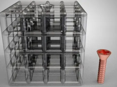 Cube Trinket 3D print model