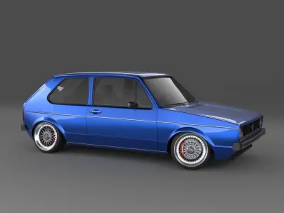 Volkswagen Golf Mk I 3D model