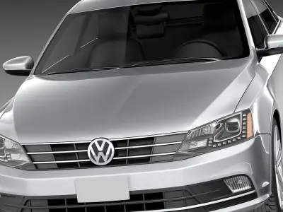 Volkswagen Passat B8 2015 3D model