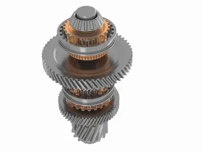 Movement Gear  3D model