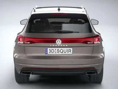 Volkswagen Touareg Regular 2024 3D model