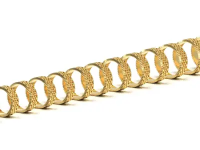 Wedding ring width 8 mm 3D print model