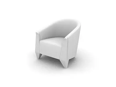 Combo pack of Arm Chairs 3D model
