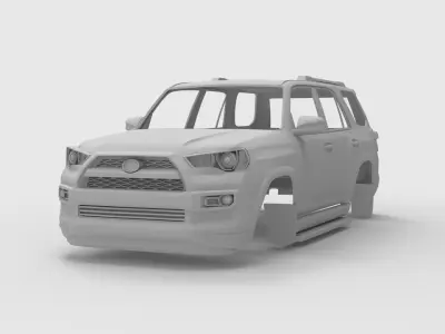 Toyota 4runner 2015 3D print model