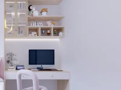 Room Childrens Modern 3D model