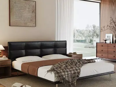 bedroom 3D model 3