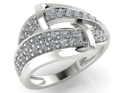 light weight gold diamond rings-C111116SKCH2026011-wt-0-5 3D print model