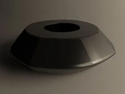 Flowerpot for small vegetation 2 3D print model